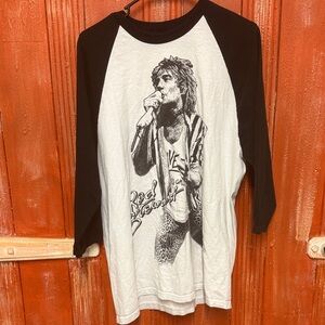 Black and White Graphic Men's Shirt